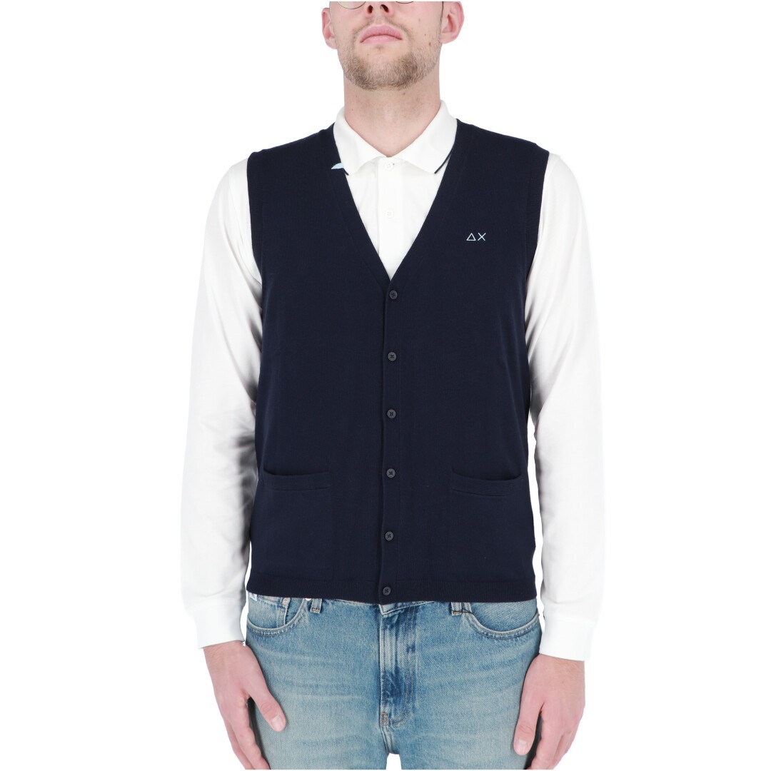 Sun68 Gilet Sun 68 Uomo Gilet Solid K44104W