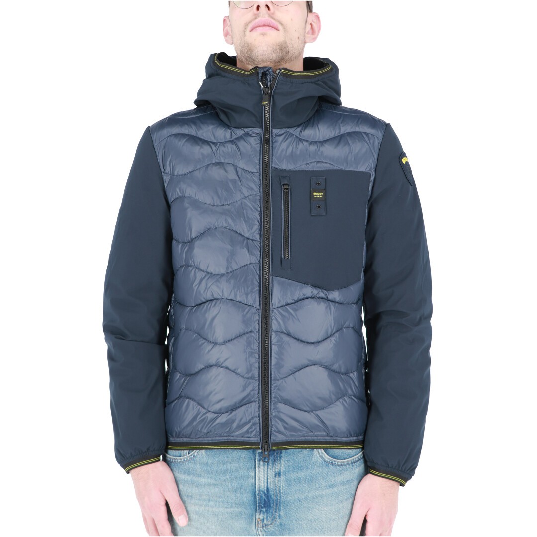 Blauer Uomo Piumino Blauer Usa Uomo Onda Bitessuto Albert 8034W