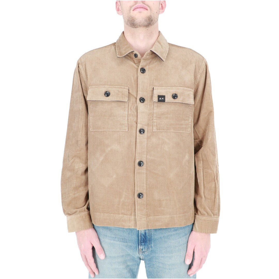 Sun68 Camicia Sun 68 Uomo Overshirt Corduroy S44111W